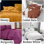 KATUN Bedcover Set Bedcover Only Plain Cotton Various Colors Soft Elegant Beautiful Unisex Boys Girl
