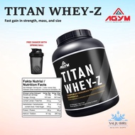 AGYM for Fitness AGYM NUTRITION TITAN WHEY-Z Protein HALAL Jakim 2kg (66 servings)