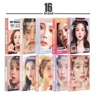 韓國現貨16brand 雜誌彩妝眼影腮紅盤