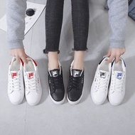 FILA斐樂最新款 韓版時尚潮流男鞋女鞋情侶鞋 小白鞋 黑色 白紅 限時特惠，喜歡請直接下單，以免錯過優惠哦!36-40（23cm-25cm)