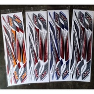 Honda Wave 110 R Wave 110 R W110R/RS Body Sticker Stripe - Strike Stiker Dash