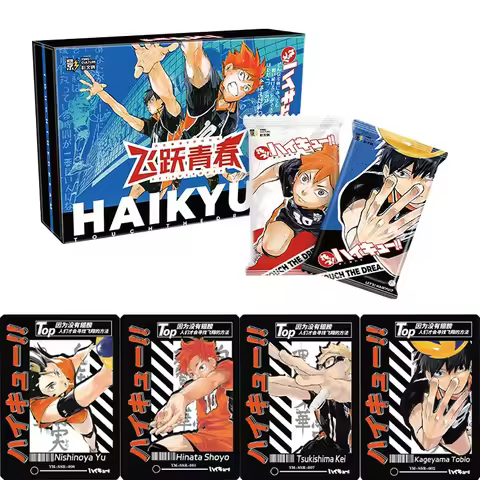 Haikyuu Cards Leap to Youth Shoyo Hinata Tobio Kageyama Daichi Sawamura PR Anime Character Collectio