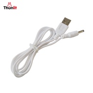 Thunlit DC Charging Cable 1.5m USB DC 3.5mm Round Cable For Lamps Fans Humidifiers