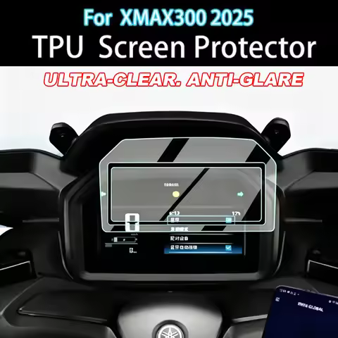 For Yamaha XMAX300 XMAX250 XMAX150 XMAX TECH MAX 2025- TPU Accessories Screen Dashboard Motorcycle P