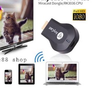 Anycast M4 Plus Hdmi Dongle Usb Wireless - HDMI Dongle Anycast M4 plus with cover blue