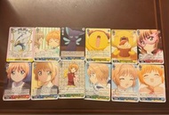 [包平郵] Bushiroad Weiss Schwarz Booster Pack 百變小櫻擴充包 百變小櫻卡 小櫻卡 基路仔 普卡 百卡