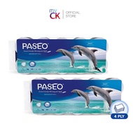 (Bundle of 2) Paseo Pure Puly Bathroom Tissue Roll 4 Ply (10x200sheet)
