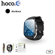 สมาร์ทวอทช์สปอร์ต เวอร์ชั่นโทร BT5.2 ถ่ายภาพได้ 200mAh 128MB กันน้ำ IP67 รองรับ 22 ภาษา HOCO Y28