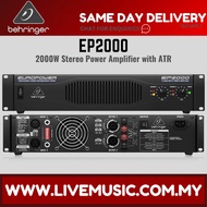 Behringer Europower EP2000 2-channel Power Amplifier ( EP-2000 / EP 2000 )