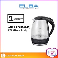 Elba 1.7L Jug Kettle EJK-F1723G(BK) Borosilicate Glass EJKF1723GBK /  Russell Taylors 1.5L Multifunc