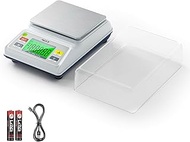 ACCT Analytical Balance Lab Scale 3000g x 0.1g, Compact Industrial & Laboratory Scale with Tare/Coun