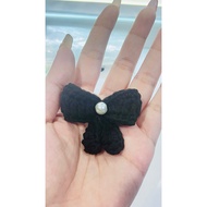 Crochet Bow Brooch