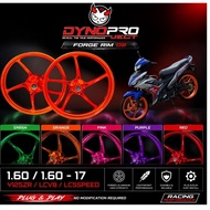 Dynopro Sport rim D2-N Y125ZR LCV8 LC5SPEED 160-160-17 FORGE RIM