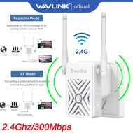 Wavlink N300ตัวขยายแนวไวไฟ2.4Ghz เครื่องจับสัญญาณไร้สายพร้อมพอร์ตอิเทอร์เน็ตสำหรับบ้านเครื่องขยายสัญญาณ Wifi ขนาดเล็กรองรับ Repeater/โหมดจุดเชื่อมต่อ TL-WA855RE