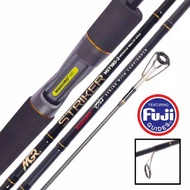 Joran Maguro STRIKER  Ring Full Fuji  Spinning  Alat pancing