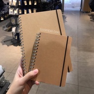 Muji Notebook Ring Beige DOTTED A6 A5 70 Sheets/MUJI Writing Book