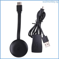 WU 5G 2 4G WiFi Display Dongle  TV Stick Chromecast 4K Ultra  Definition Screen Mirroring TV Receiver