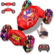 Nikuku Remote Control Car - 2.4GHz 4WD Gesture Sensing RC Stunt Car Toys for Boys and Girls Ages 6-1