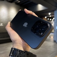 IPHONE Casing Kaca AG Matte Emas Mewah Untuk Casing Ponsel Iphone14 13