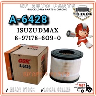 OSK A-6428 AIR FILTER ISUZU DMAX 2.5CC (8-97178-609-0) D-MAX