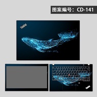 Laptop Da Màng Bảo Vệ Cho Lenovo Thinkpad X390 X395 X13 Gen1 Đơn Giản Phong Cách Bên Ngoài Decal Dán