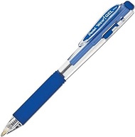 Pentel Wow! Gel Retractable Gel Pen, (0.7mm) Medium Line, Blue Ink, Box of 12 (K437-C)