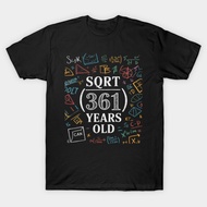 Amber's Unisex Square Root Of 361 19th Birthday 19 Year Old Math Bday 2 T-Shirt