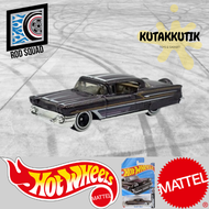 Hotwheels Mobil Klasik Sedan 58 Chevy Impala Hitam Lot E 2025 Rod Squad