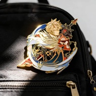 North Wind Knight Falga Brooch Two-Dimensional Game Merchandise Fan Metal Badge Friend Gift #G4. 7g 