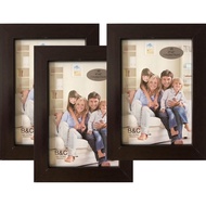 Photo Frame Size 4R - (3pcs) Dark Chocolate