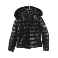 MONCLER BADY 兒童羽絨外套 尼龍 黑色 二手 女款