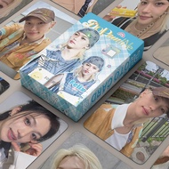 50pcs/box Stray kids Felix Laser Card Photocards Holographic LOMO Card KPOP Album