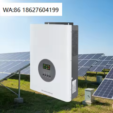 New 48V 300AH 15KWh LiFePO4 Battery 6KW Hybrid Solar Inverter Integrated Home Solar System