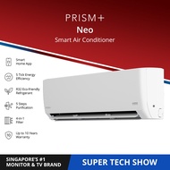 PRISM+ Neo Smart Air-Conditioner System 4 | Matte White (R32, 5 Ticks)[Delivers in1-2 weeks]