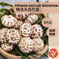 【无硫磺】精选白花菇 / 一口菇 / 茶花菇 / 香菇 Dried Mushroom / Tea Flower / White Flower Mushroom / Dried Shiitake Mus