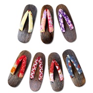 [NISHIORI] Geta Kids Yakigiri Geta Assorted Traditional Pattern Hanao Girls Thick Hanao