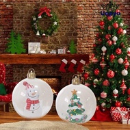 UQPYO Inflatable Balloons, 60cm DIY Christmas Ball, Giant Decoration Giant Toy Venue Layout Ball Fes