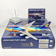 [Ready Stock Sale] HX Model 1: 400 Singapore Air B747-400 9V-SPL 9V-SPK Alloy