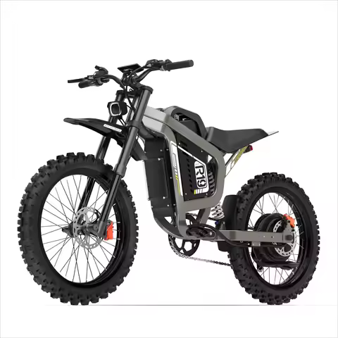 Drop Shipping Off Road E Dirt Bikes High-Speed 96KM/H 60mph Electric Dirt Bike 200km Range 72V 40Ah 