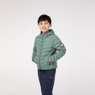 QUECHUA 男童羽絨外套 HIKE 100 - 綠色