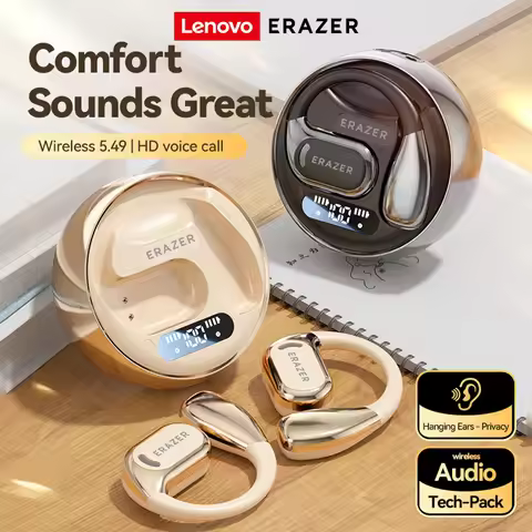 Original Lenovo ERAZER XF20 Bluetooth Earphones OWS Open Sports Wireless Headphones Digital Power Di