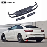 Rear Bumper Diffuser Splitters Flaps Spoiler Bodykits Accessories For Mercedes Benz E-Class C238 Cou