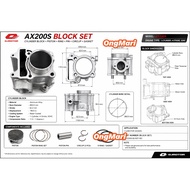 QJ MOTOR AX200S AX 200 BLOCK SET 139015470000 100% ORIGINAL QJ MOTOR AX200S SIAP PISTON RING CLIP PI
