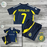 Áo Bóng Đá Trẻ Em In Ronaldo số 7 - Vải Thái Mát Lạnh - In Tên và Số cầu thủ