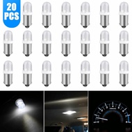 20PCS car LED lights BA9S 1LED plug-in instrument reading door reversing
