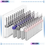 HECCEH PCB Drill Bits Multifunctional PCB Twist Drill Wood CNC Drill Engraving Bit CNC Milling Cutte
