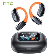 HTC NE27 AI Translate หูฟังบลูทูธ 6.0 Real-Time Translator ก้านหูเรืองแสง Noise Cancelling Mic LED ห