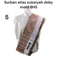 Sorban ATLAS SUBAIYAH DOBY Motif BHS Original Terbaru untuk Pria Dewasa Mewah Eksklusif