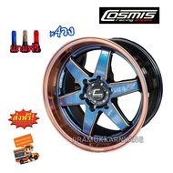 ล้อแม็กขอบ18 โปรส่งฟรี!! (4วง) Cosmis TYPE R 18x9.5/10.5 6h139.7 Offset +25/30 CB106 คอสมิชสีพิเศษ ฟ