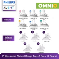 BEST DEAL Philips Avent NATURAL RESPONSE Baby Bottles Teats Extra Soft Teat Nipple (2Teats/Pack)